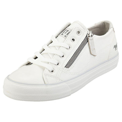 Mustang Low Sneaker White - PLEASE CALL FOR SIZE AVAILABILITY