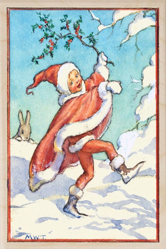 Golden Days Christmas Card