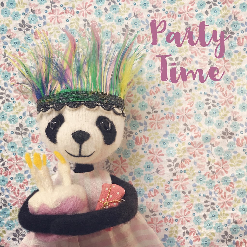 Party Time Panda Card