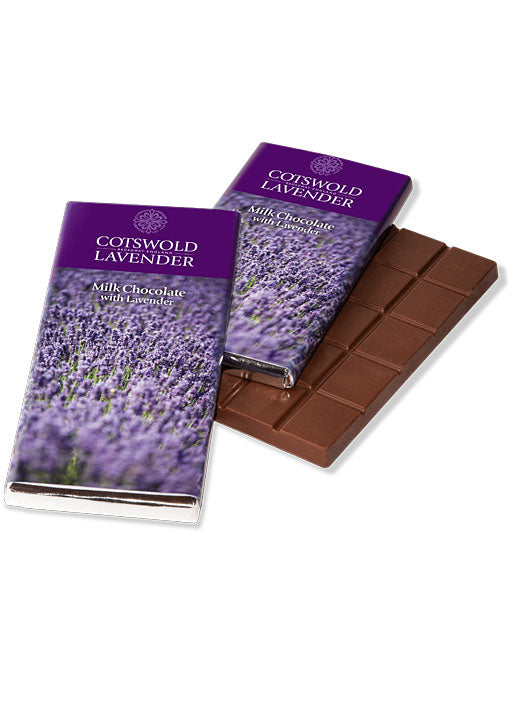Cotswold Lavender Luxury Chocolate Bar