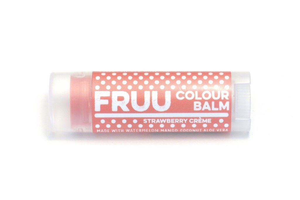 Fruu Strawberry Creme Colour Lip Balm 4.5g