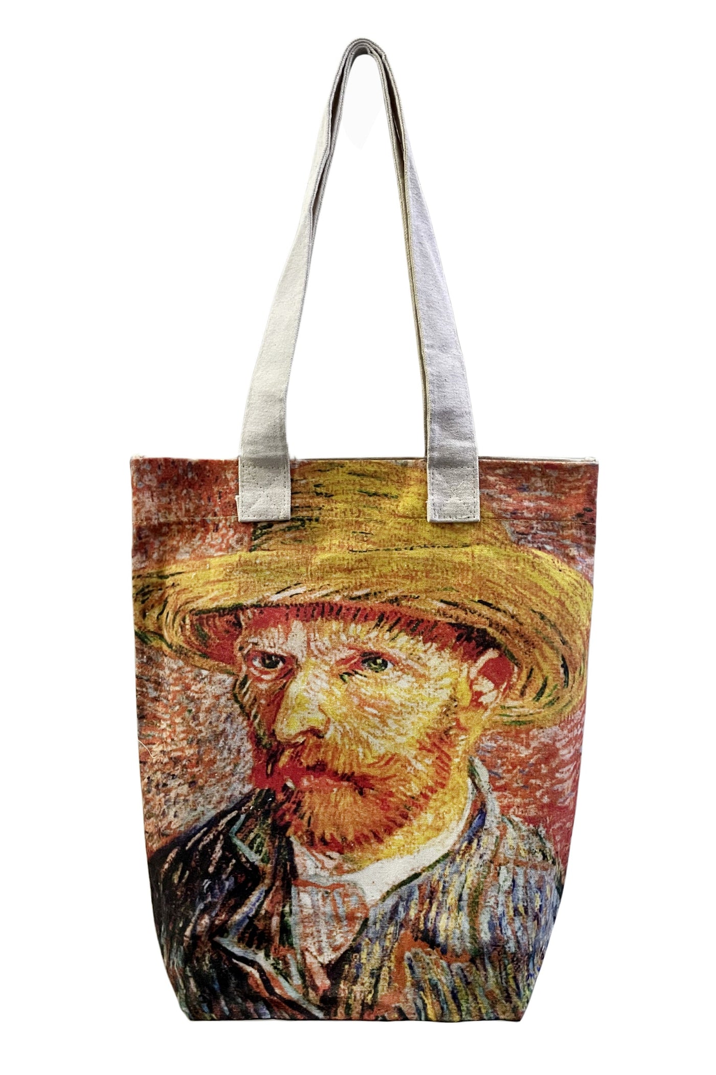 Van Gogh Self Portrait Art Print Cotton Tote Bag