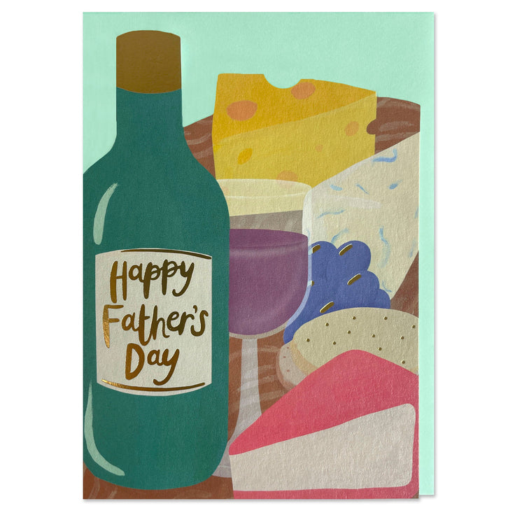 Wine and Cheese - FATHER'S DAY CARD