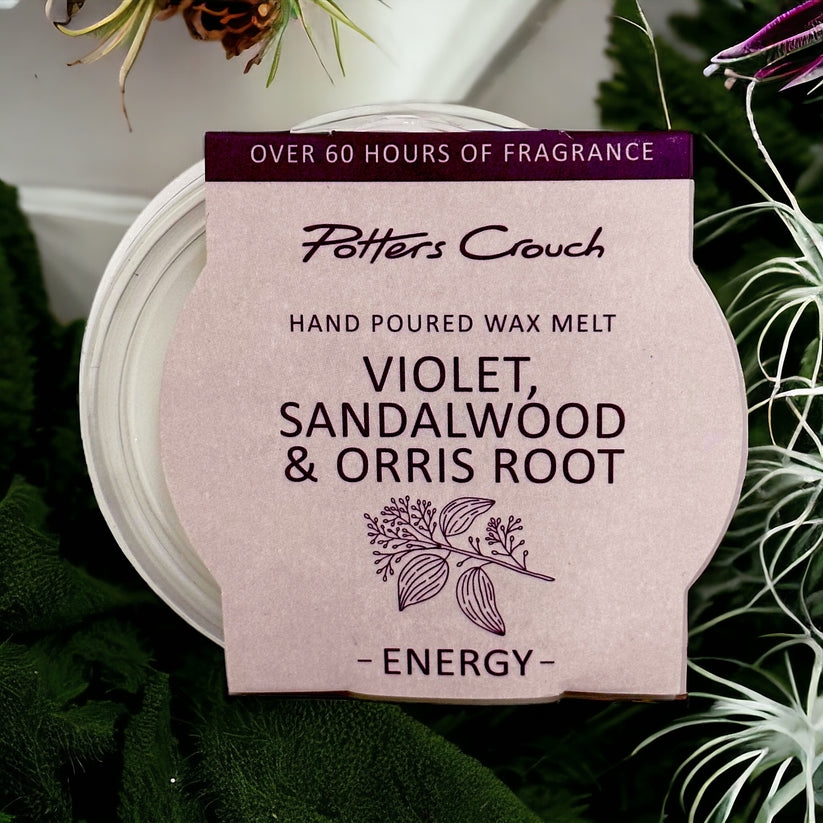 VIOLET, SANDALWOOD & ORRIS ROOT – WAX MELT POT