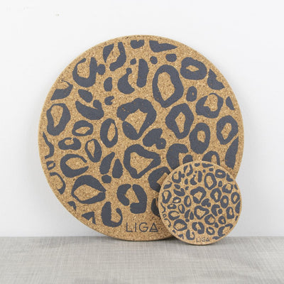Leopard Print Cork Placemat