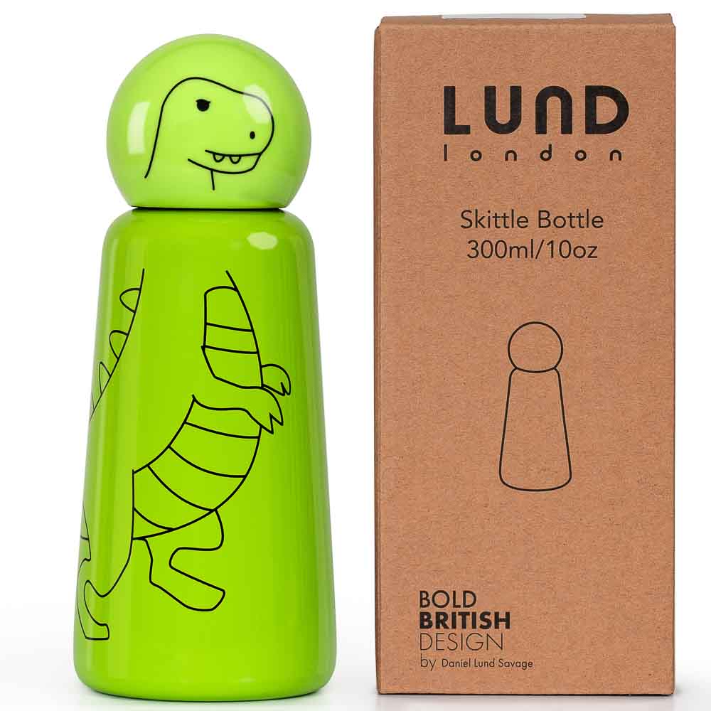 Lund London Skittle Bottle 300ml 'T-Rex'