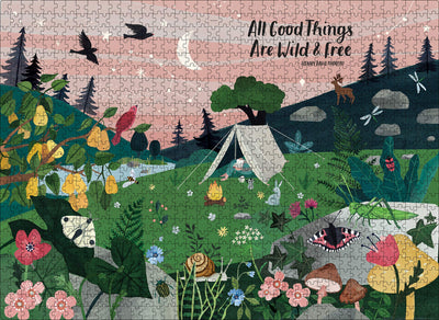 All Good Things Are Wild And Free 1000 Piece Jigsaw Puzzle