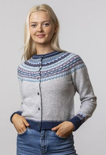 Eribe Alpine Short Cardigan in Arctic - PLEASE CALL FOR SIZE AVAILABILITY