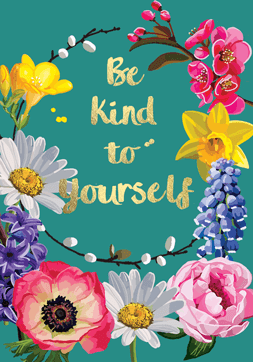 Sarah Kelleher Be Kind to Yourself Card