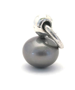 Redbalifrog Black Pearl Charm Bead