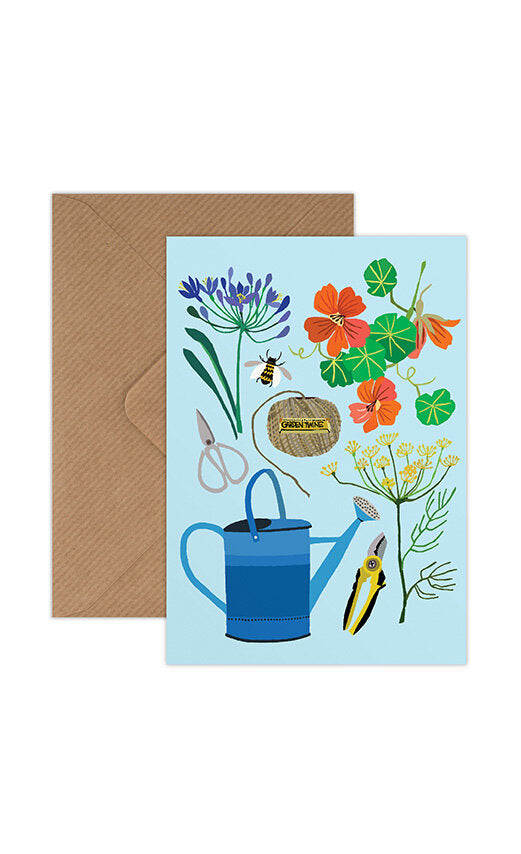 Brie Harrison Garden Afternoon Greetings Card