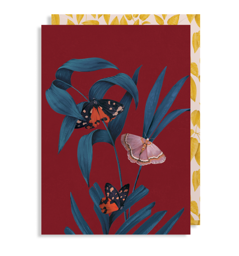 Anna Glover Butterfly Garden Card