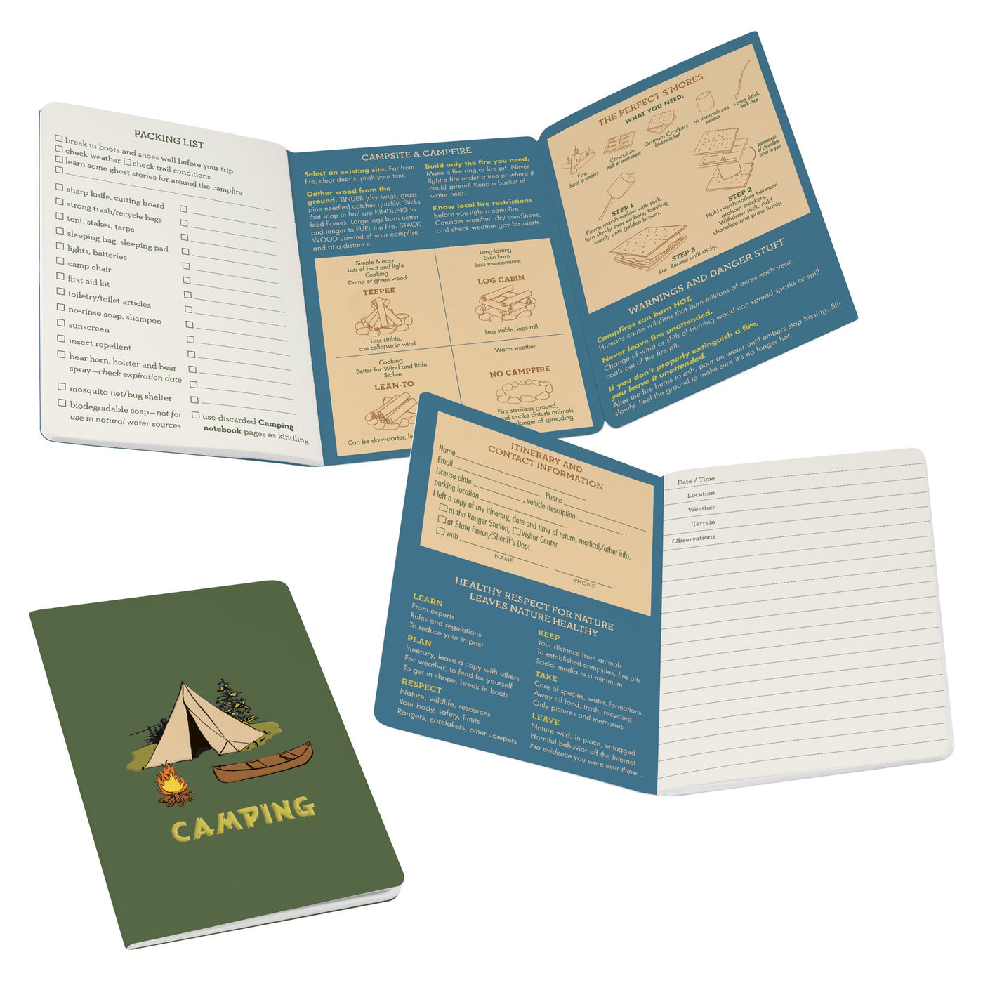 Camping Note Book