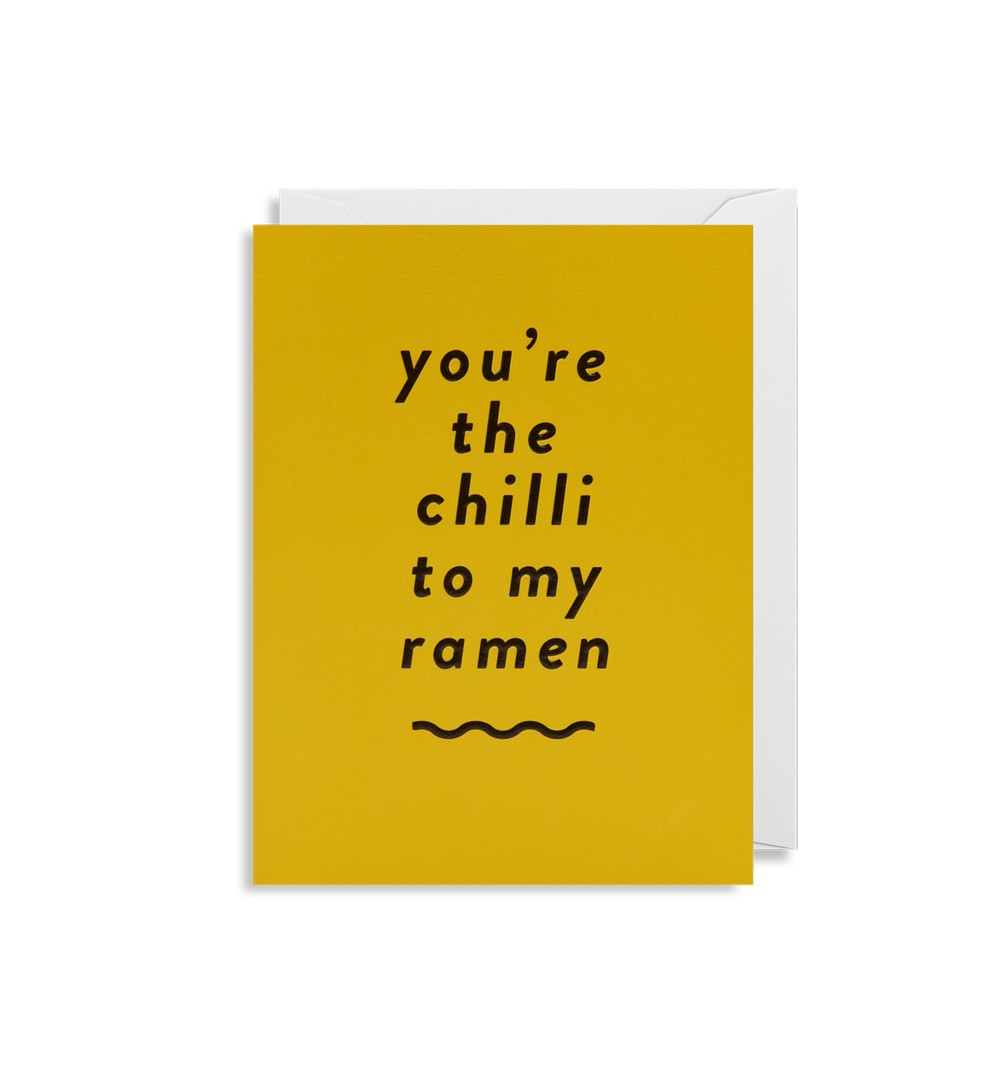 Lagom Chilli Ramen Card