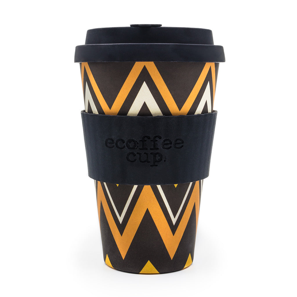 Ecoffee Reusable Coffee Mug ZignZag 14oz / 400ml