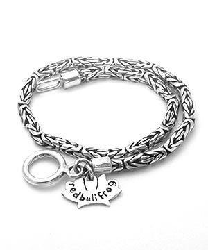 Redbalifrog Silver Bracelet Chain 16cm