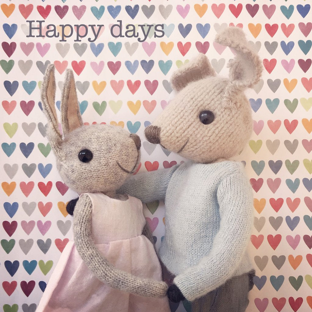 Happy Days Couple Card