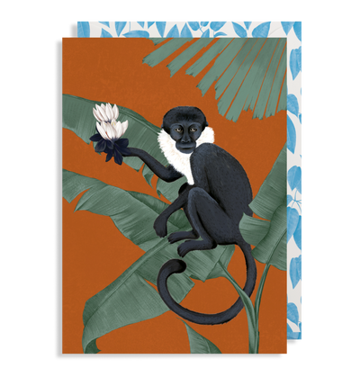 Anna Glover Monkey With Ixia Card