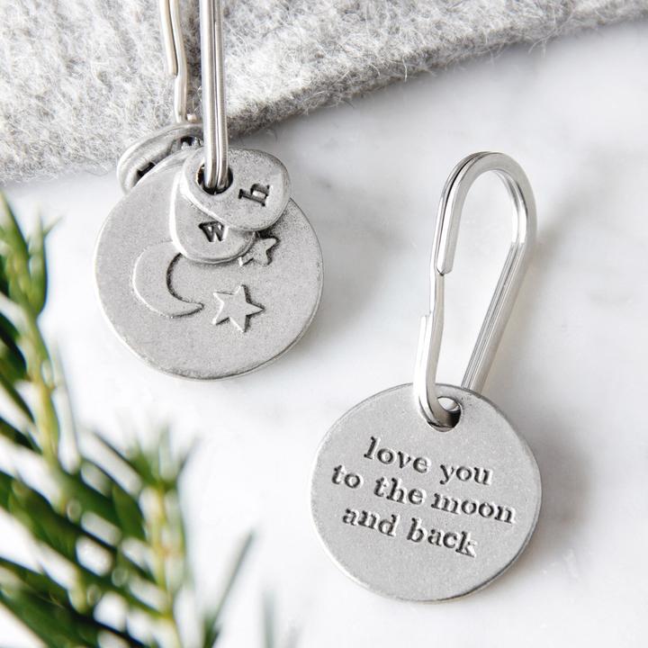 Kutuu Love You To The Moon And Back Keyring