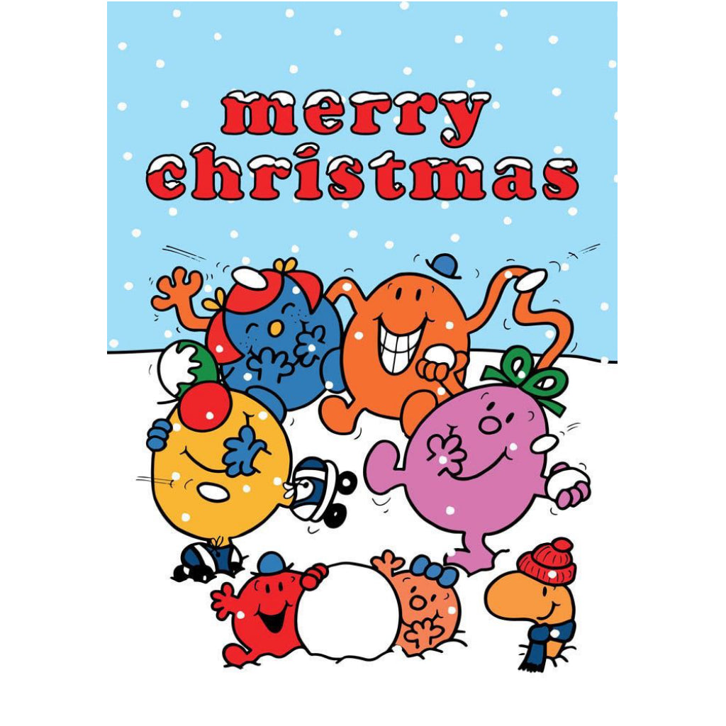 Mr. Men and Little Miss Christmas Card