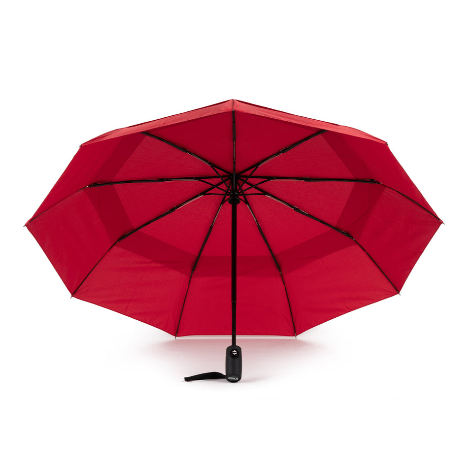 Waterloo Sustainable Umbrella Cranberry