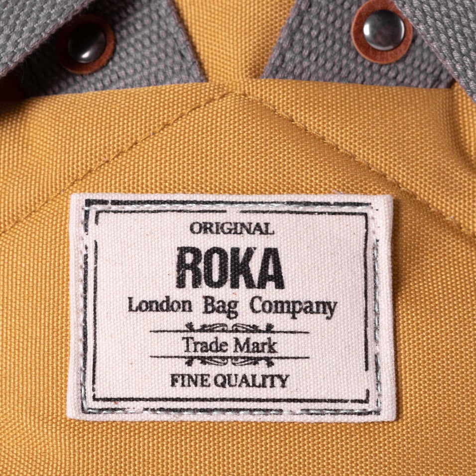 Roka Finchley Sustainable Flax Backpack Medium