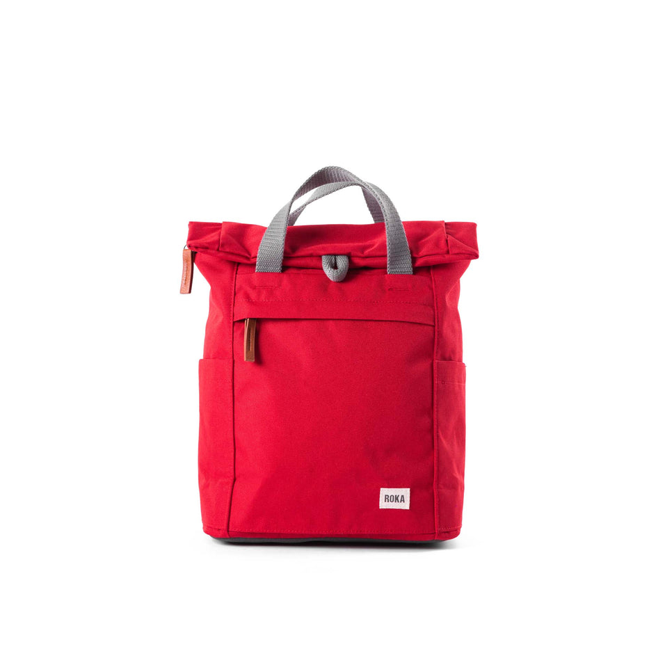 Roka Finchley Sustainable Red Backpack Medium