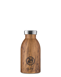 24 Bottles Clima Bottle 330ml Sequoia Wood