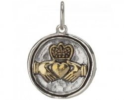 Wing And A Prayer Claddagh Charm.