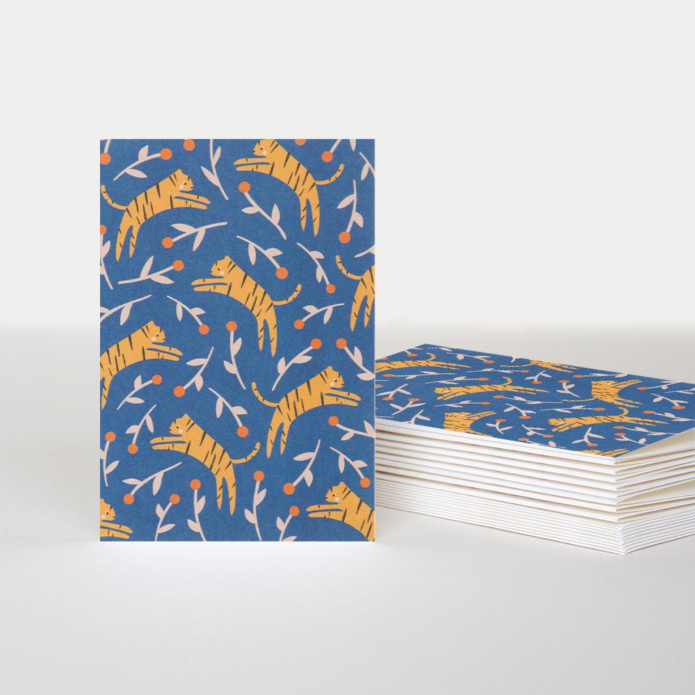 Tigers Notecards Pack of 10