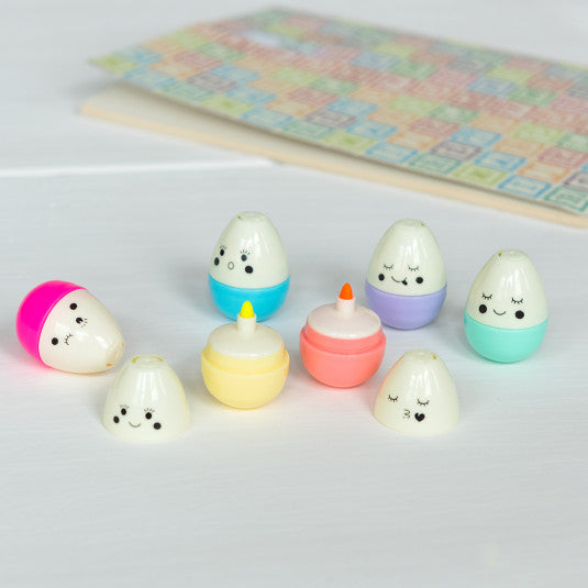 Emoji Egg Pens Set of 6