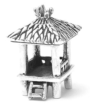 Redbalifrog Bali Hut Charm Bead