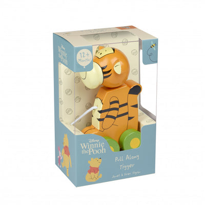 Tigger Pull Along Wooden Toy