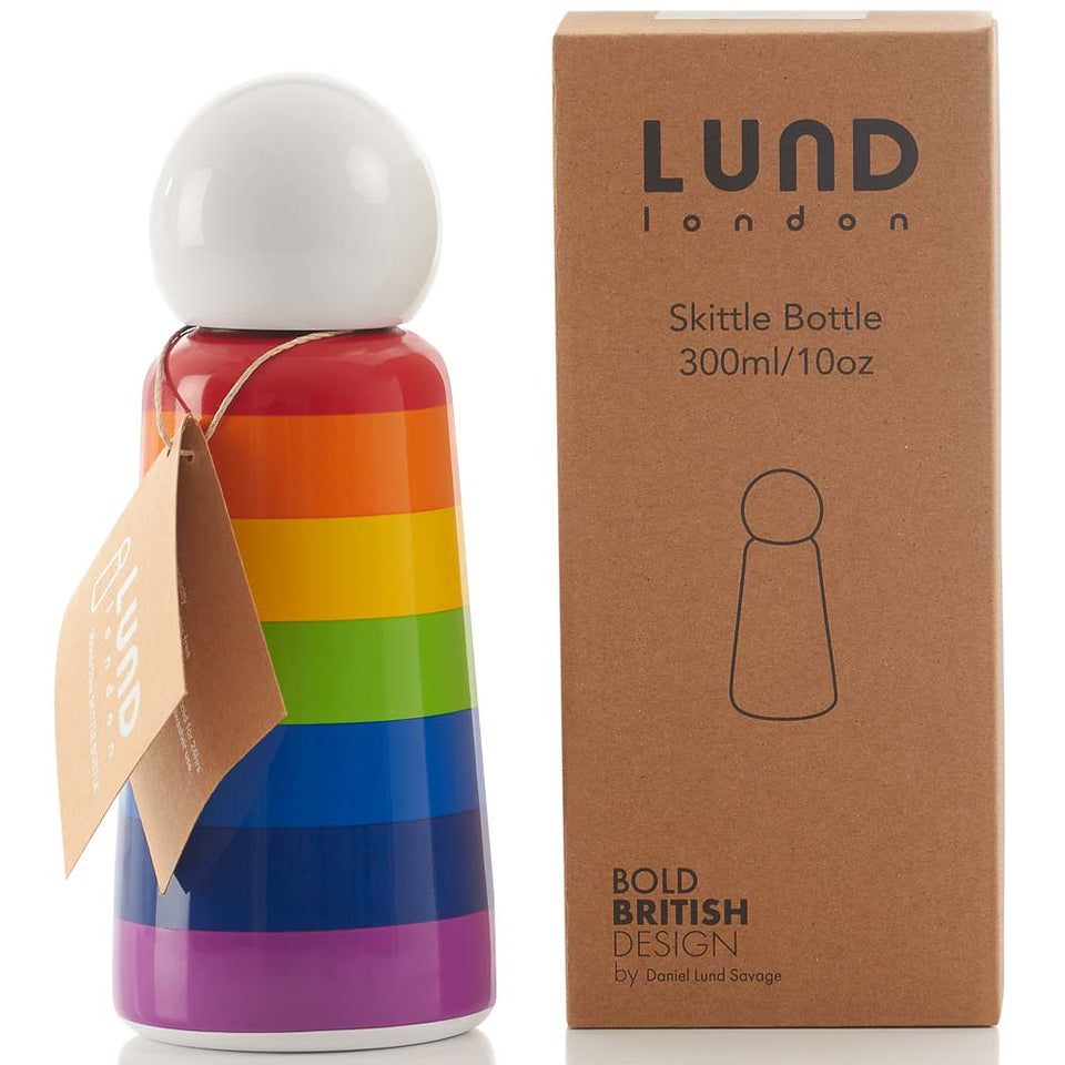 Lund London Skittle Bottle 300ml 'Rainbow'