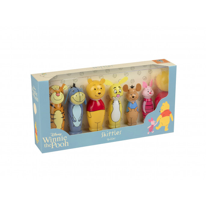Winnie The Pooh Wooden Skittles Set