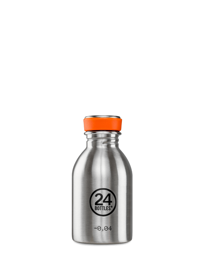 24 Bottles Urban Bottle 250ml Steel