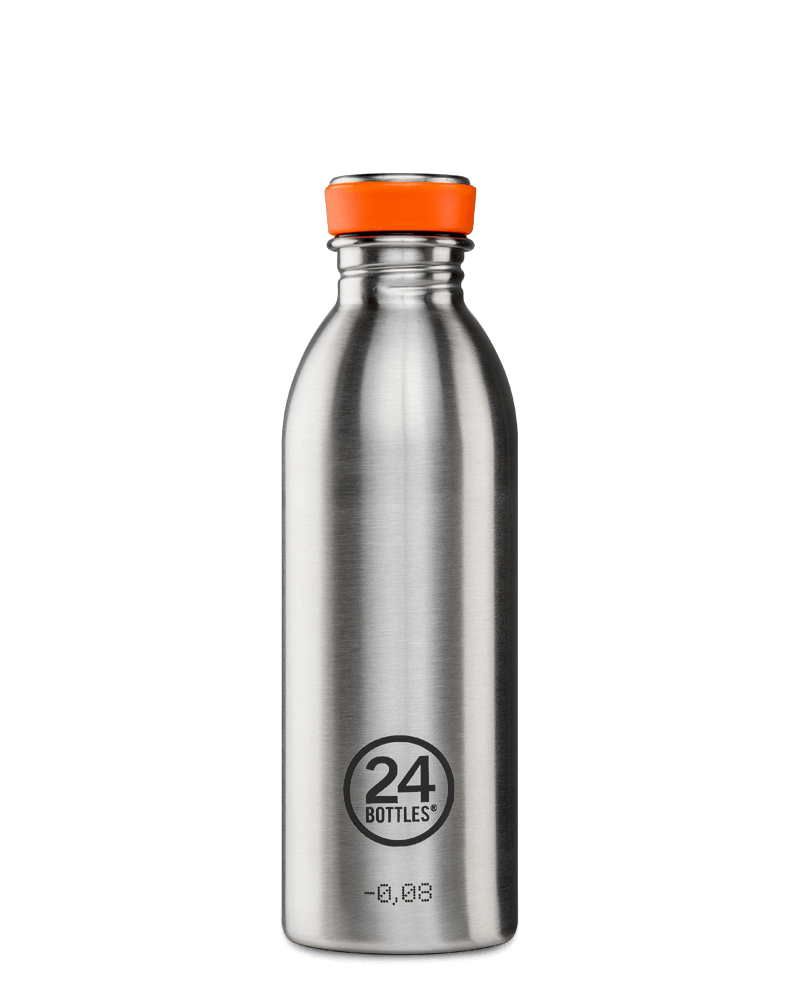 24 Bottles Urban Bottle 500ml Steel