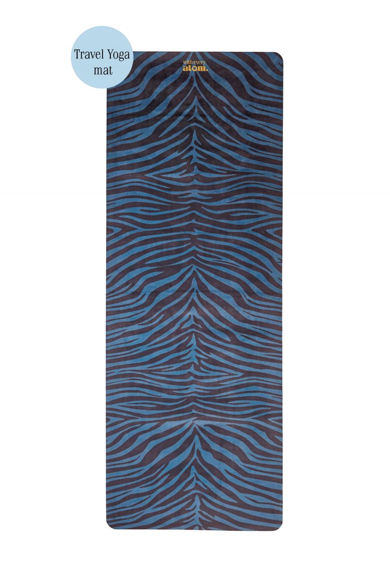 With Every Atom Eco-Friendly Tiger Travel Yoga Mat
