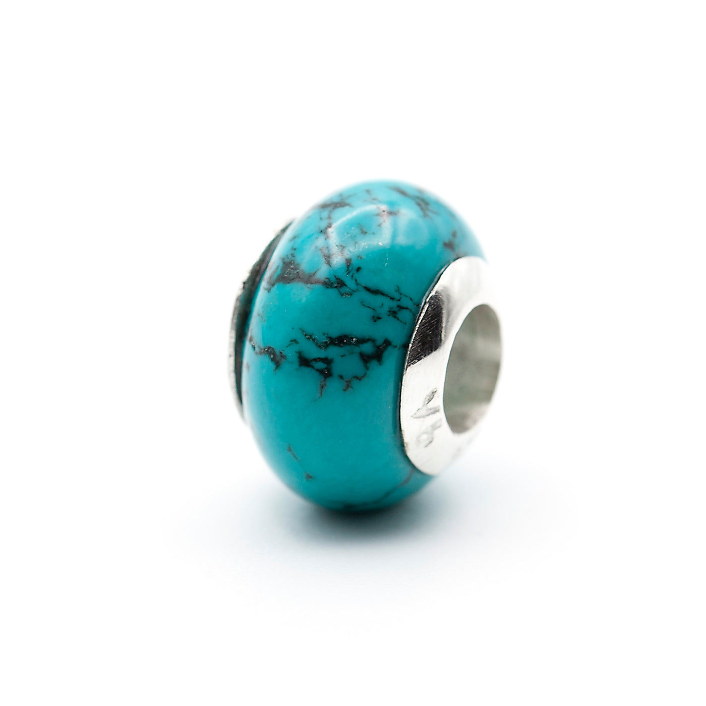 Redbalifrog Turquoise Stone Charm Bead