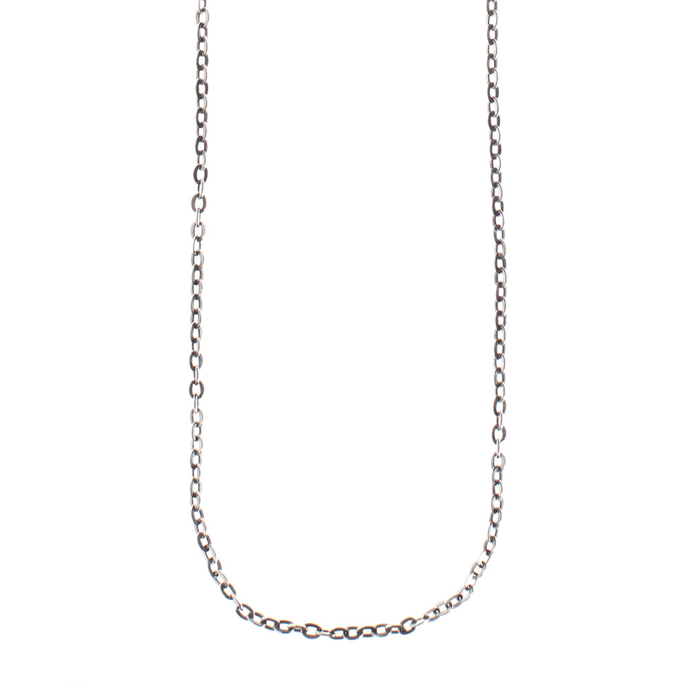Waxing Poetic Flat Cable Chain Necklace 18".